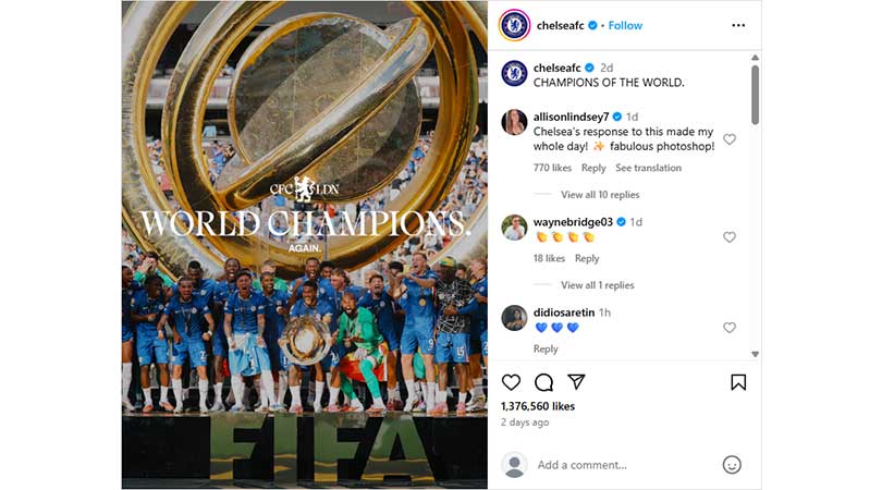 Finding content on Instagram website